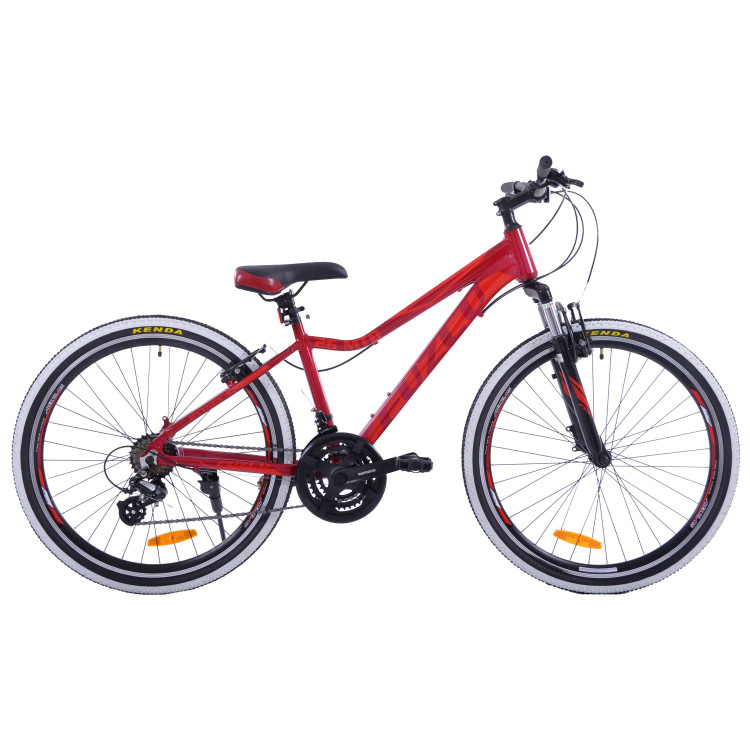 Horský Bicykel 26" Fuzlu Oxygen Hliníkový Červený